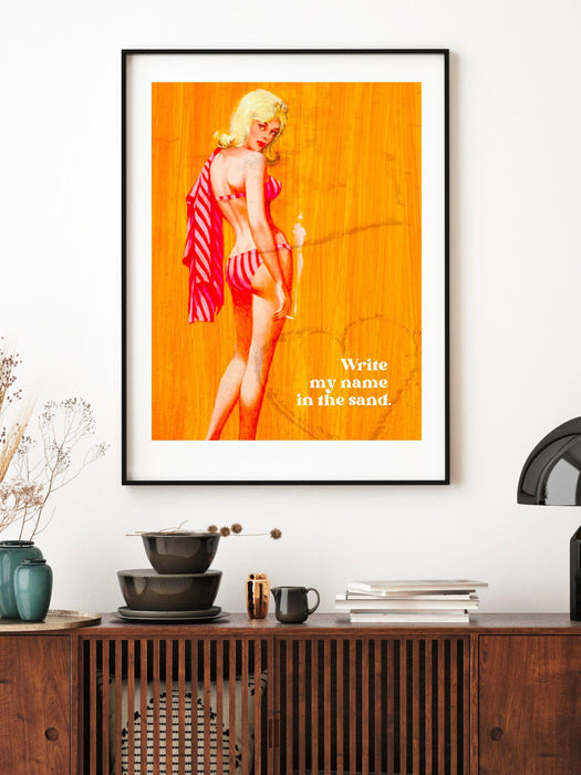 I can buy myself flowers, trendy retro wall art,retro trendy aesthetic print, orange pink print,trendy wall art,funny art, digital download