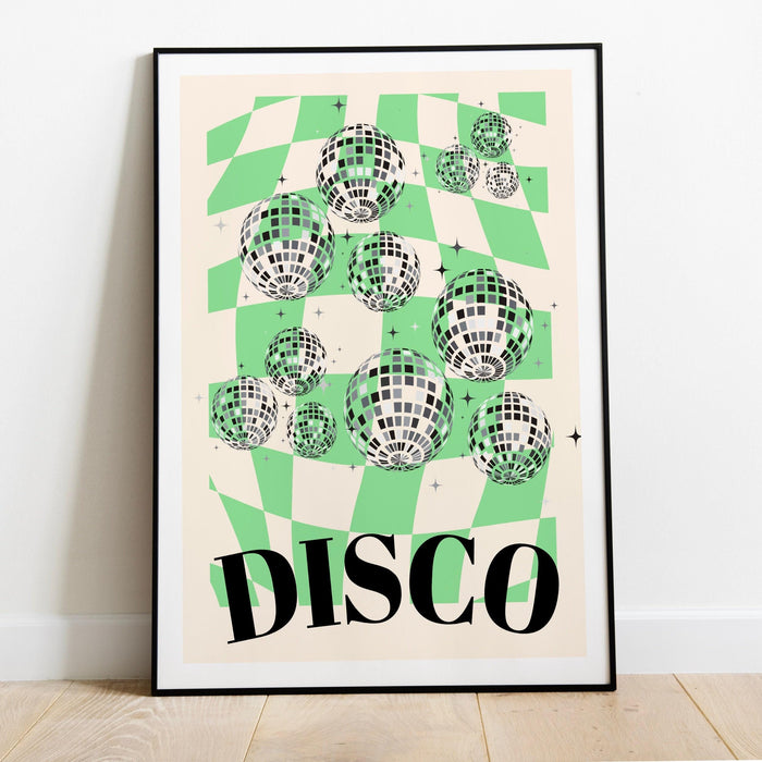 Fashion girl print | disco print | girls drinking print | fashion wall art | stylish wall art | black and white art | funky prints