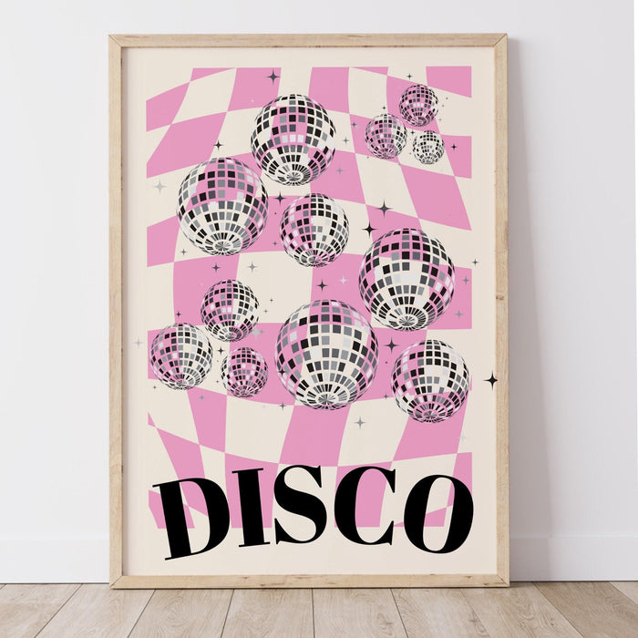 Fashion girl print | disco print | girls drinking print | fashion wall art | stylish wall art | black and white art | funky prints
