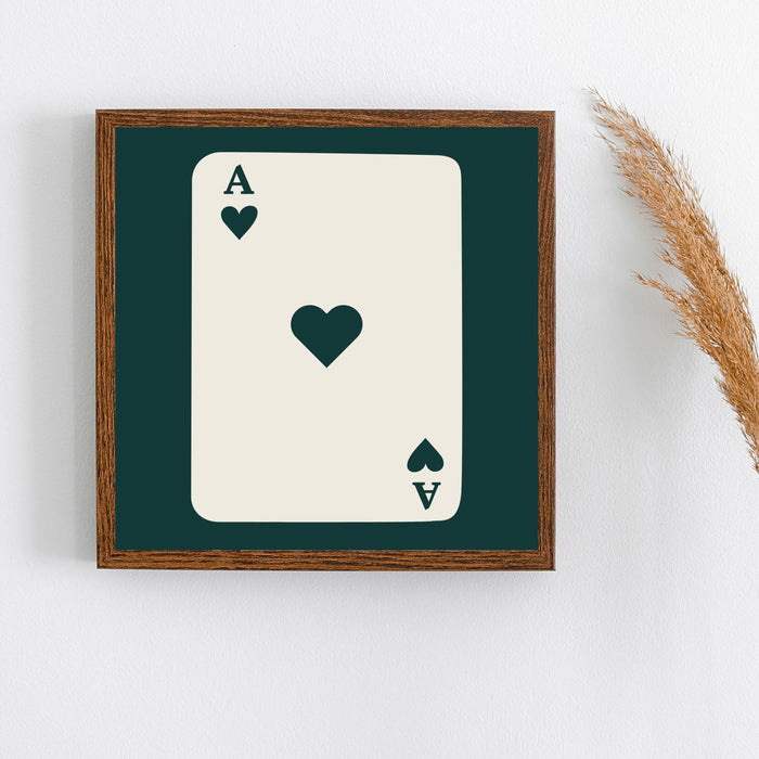 12.5" x 12.5" green and beige neutral poster, trendy retro wall art, set of 9,trendy aesthetic print,lucky you poster,boho digital art