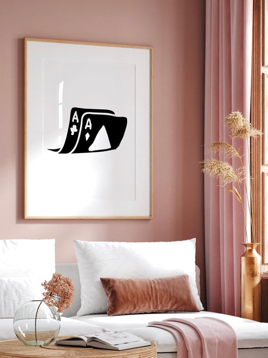 Trendy retro wall art set of 7 retro trendy aesthetic print lucky you poster black and white print trendy wall art funny art digital art