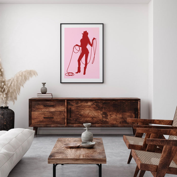 Taylor swiftie cowgirl poster, pink cowgirls boots , preppy dorm room decor, pink cowboy boots hat, printable wall art, pink dorm room art