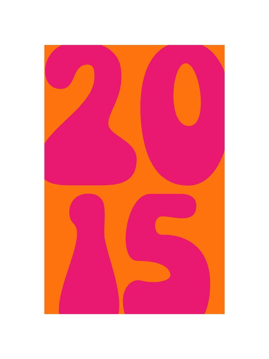 Printable custom year retro orange and pink art print/poster/wall decor - digital download retro trendy aesthetic wall art, custom  print