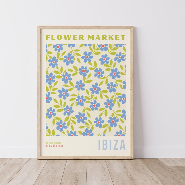 Flower market print, set of 9, botanical wall art, floral drawing posters, custom wall art set, paris, london print, digital download prints