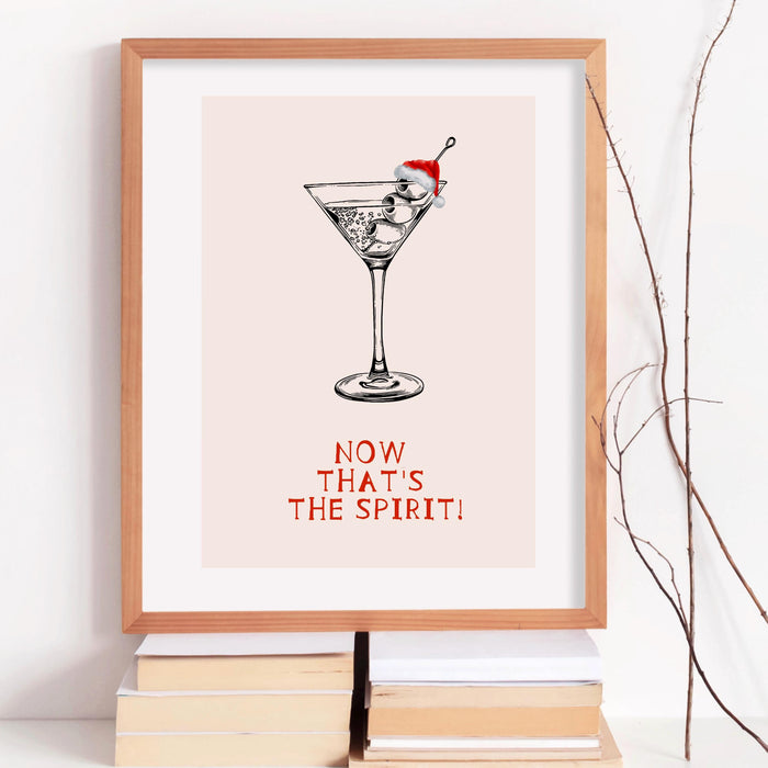 Funny Christmas Bar Cart Art Aesthetic Kitchen Decor Cute Kitchen Wall Art Print Retro Martini Prints Cocktail Minimalist Poster Printable