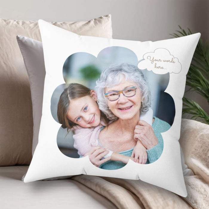 Personalized Name Pillow Custom Cushion with Picture Pillow Personalized Cushion Cover Gift Pillow Printed With Picture Custom Baby Gift