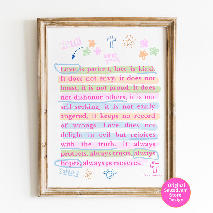 Trendy Modern Christian Art Proverbs God Wall Art Scripture Decor Pink Wallart Bible Verse Wall Art Spiritual Art Religious Digital Download