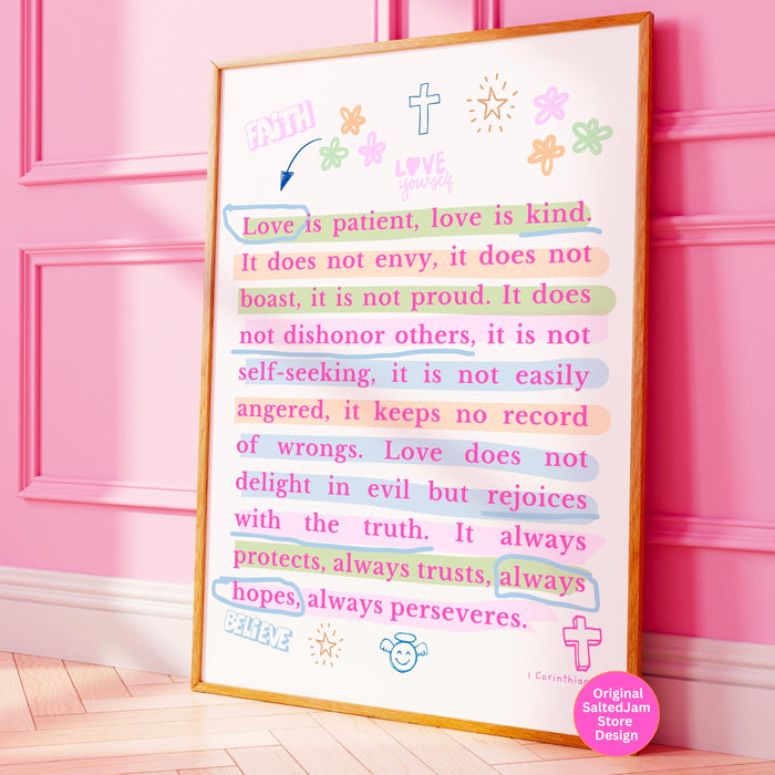 Trendy Modern Christian Art Proverbs God Wall Art Scripture Decor Pink Wallart Bible Verse Wall Art Spiritual Art Religious Digital Download