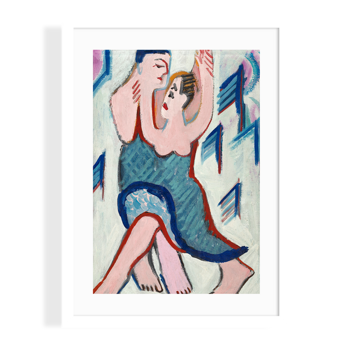 DANCING COUPLE IN THE SNOW