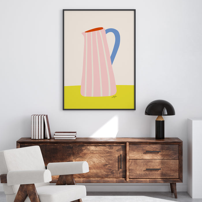PINK MILK JUG