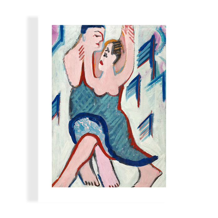 DANCING COUPLE IN THE SNOW