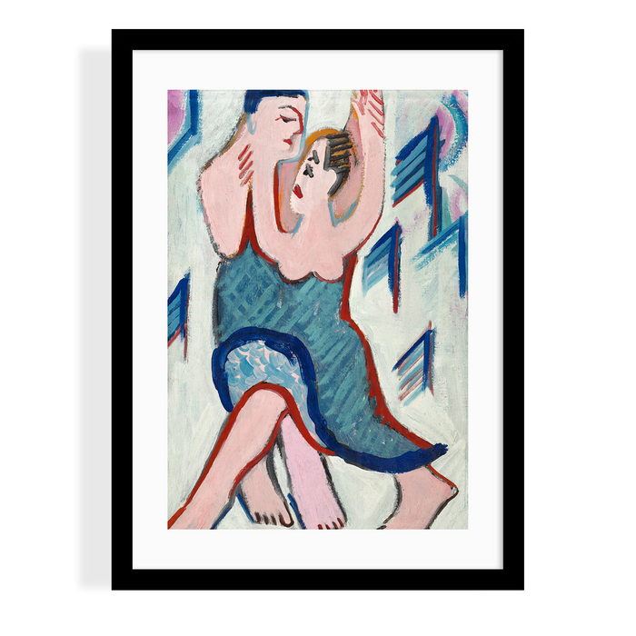 DANCING COUPLE IN THE SNOW