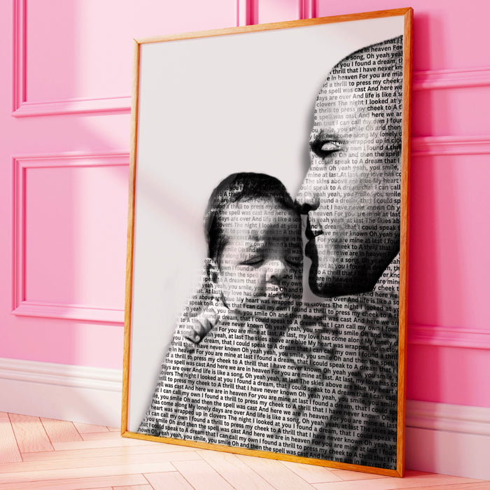 Personalised Father's Day gift, Daddy and me custom photo Dad and Child Portrait Personalised Illustration Gift Digital Art, Christmas gift