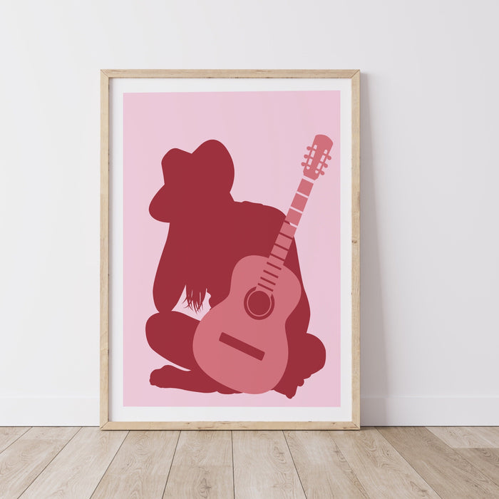 Pink Rodeo Poster Print, Preppy Western Wall Art, Cowgirl Poster, Pink Cowboy Boots, Printable Poster, Preppy Decor, Trendy Wall Art Prints