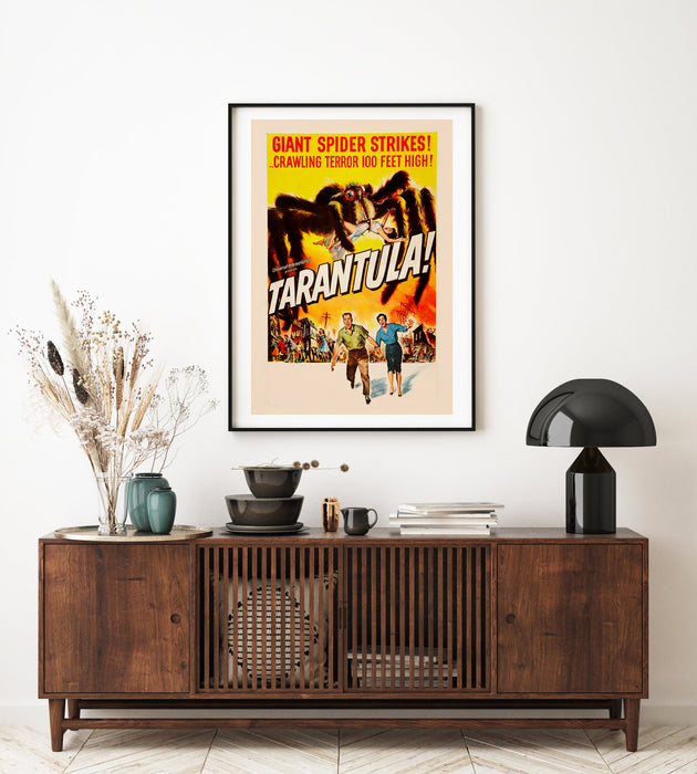Tarantula (1955) poster, Vintage Movie Poster, Universal Pictures Poster, Vintage Sci Fi Movie Poster Print, Classic Sci-fi Film Cinema Art