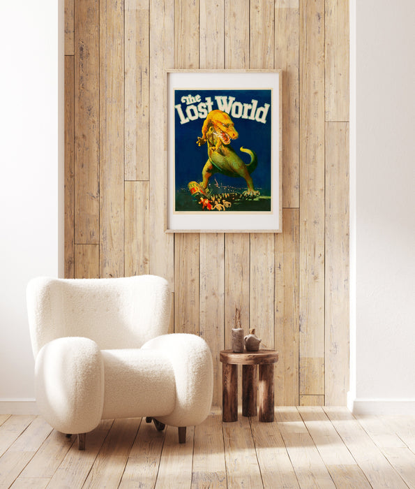 The Lost World Dinosaur Print, Dinosaur lover Christmas Gift , Jurassic Park film poster | trendy wall art | Home Decor | Vintage movie