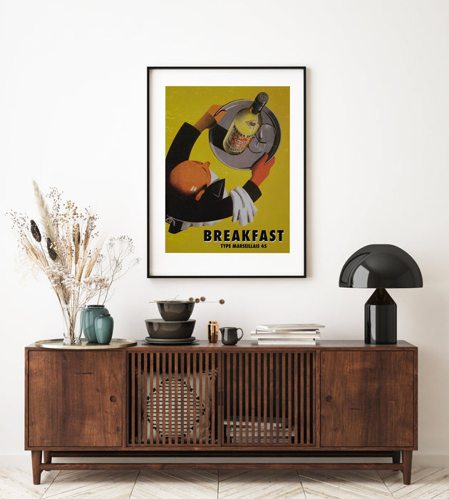 Bar Cart Trendy Retro Vintage Wall Art Wine Art Gift for Wine Lover, Barcart Artful Print Kitchen Decor Instant Download 1 Print