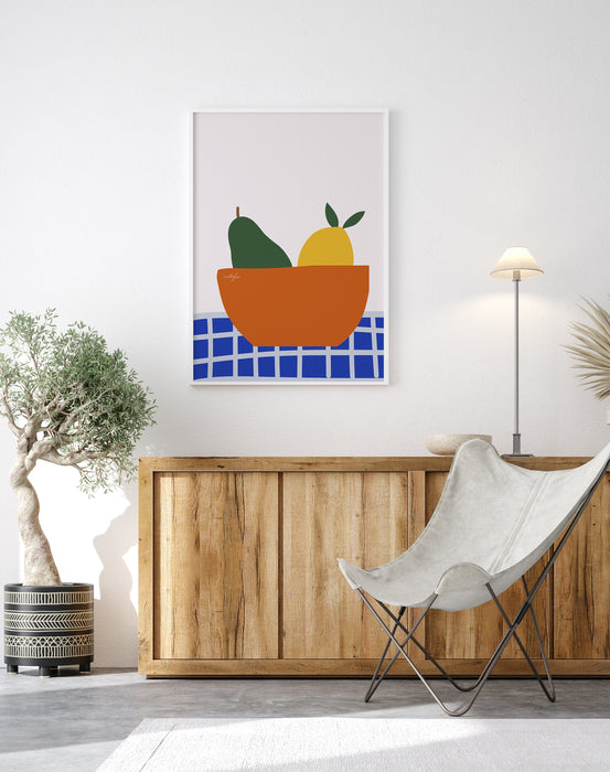 Colorful Fruit Wall Print, Digital Download Print, Wall Decor, Large Printable Art, Downloadable Prints