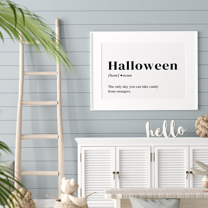 Horizontal halloween decor | 5 prints mega bundle | halloween decor | halloween wall decor, halloween poster, halloween art prints, spooky