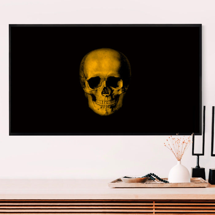 samsung frame tv art | halloween frame tv art | funny skeletons | black and white | spooky decor | samsung art tv | digital download | gold