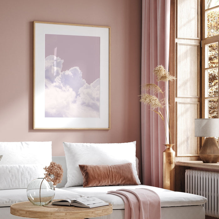 Above Bed Wall Art Set Of 3, Pink Cloud Wall Decor,Pink Home Decor, Blush Pink Print,Abstract Art Print,Minimalist Wall Art,Minimalist Print