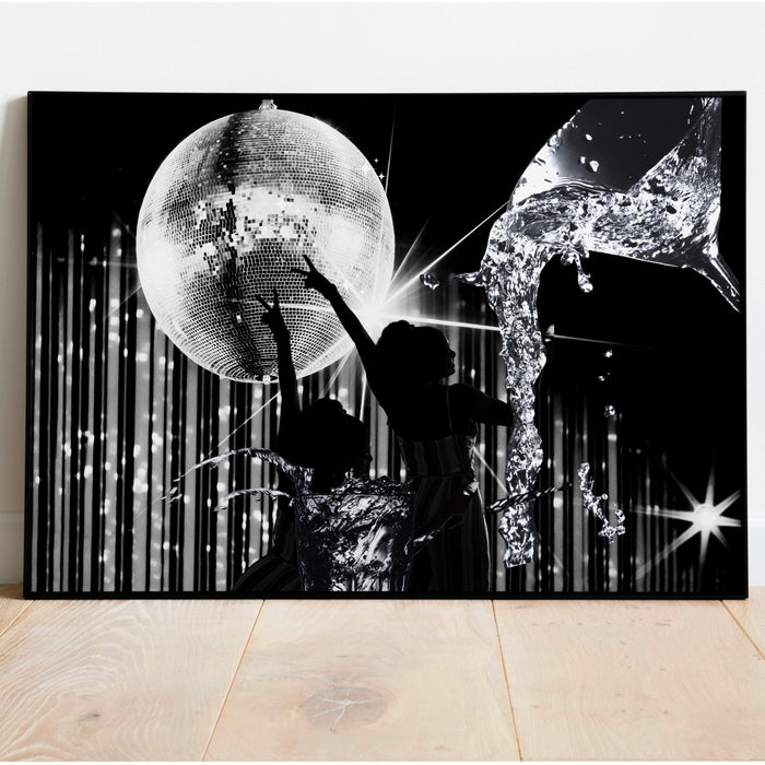 Martini Print, Trendy Bar Cart Retro Wall Art Set of 5, Aesthetic Print, Disco Poster,Black and White Prints, Trendy Wall Art, Digital Art