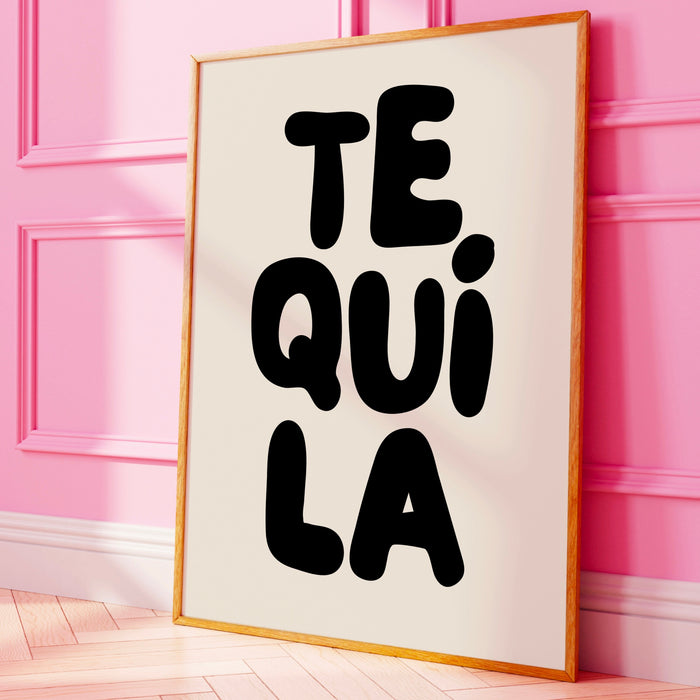 Tequila Happy Hour-Digital Download-Martini Art-Retro Print-Cheers Art Print-Trendy Art-70s Art Print-Girly Art-Cocktail Art-Preppy Bar Art