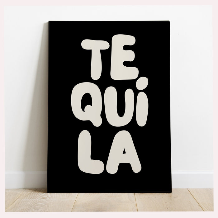 Tequila Happy Hour-Digital Download-Martini Art-Retro Print-Cheers Art Print-Trendy Art-70s Art Print-Girly Art-Cocktail Art-Preppy Bar Art