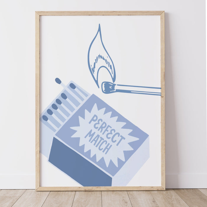 Trendy Retro Wall Art Set of 3, Retro Trendy Aesthetic Print,Lucky You Poster,Blue Print,Trendy Wall Art,Funny Art, Minimalist, Digital Art