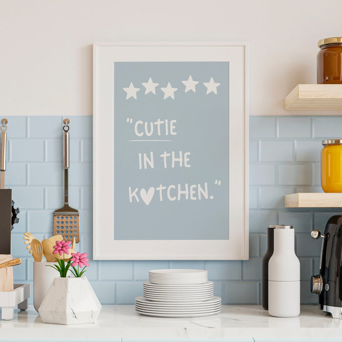 Aesthetic Kitchen Wall Decor Trendy Retro Cooking Art Kitchen Wall Art Print Minimalist Love Heart Print Art Print Bar Cart Digital Download