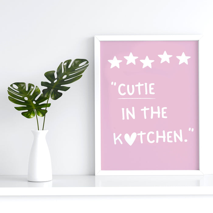 Aesthetic Kitchen Wall Decor Trendy Retro Cooking Art Kitchen Wall Art Print Minimalist Love Heart Print Art Print Bar Cart Digital Download