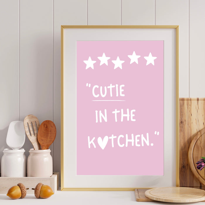 Aesthetic Kitchen Wall Decor Trendy Retro Cooking Art Kitchen Wall Art Print Minimalist Love Heart Print Art Print Bar Cart Digital Download