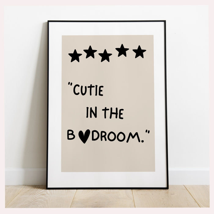 Cute Bedroom Wallart Neutral Aesthetic Wall Decor Trendy Retro Bedroom Wall Art Love Heart Art Funny Print Bar Cart Digital Download