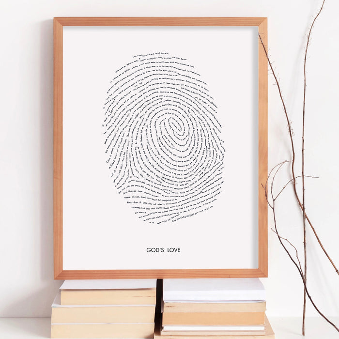 God's Love-Gift for Christian-Christian art-Gift for Daughter-God Child Gift-Digital Wall Art