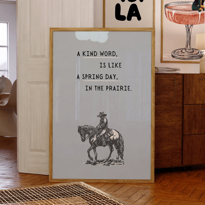 Cowboys Quote Print Minimalist Western Wallart Horseback Riding Poster Vintage Cowboy Art Wild West Home Decor Digital Download 1 Print