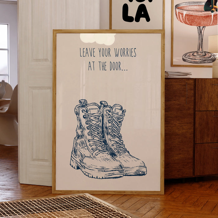 Vintage Poster Trendy Aesthetic Cottagecore Decor Cute Positivity Quote Art Apartment Wall Art Minimalist Digital Download 1 Print