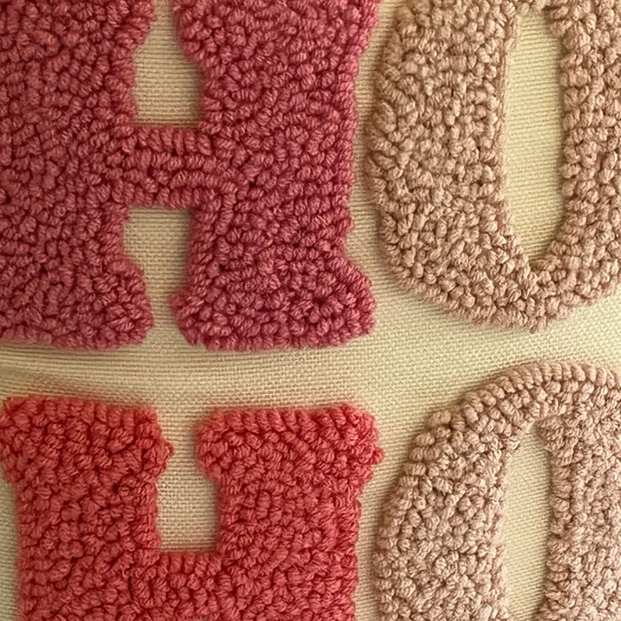 Howdy Embroidered Pillow Dorm Room Decor Cowgirl Gift Personalized Dorm Throw Cushion Daughter Gift Birthday Gift Custom Throw Pillow