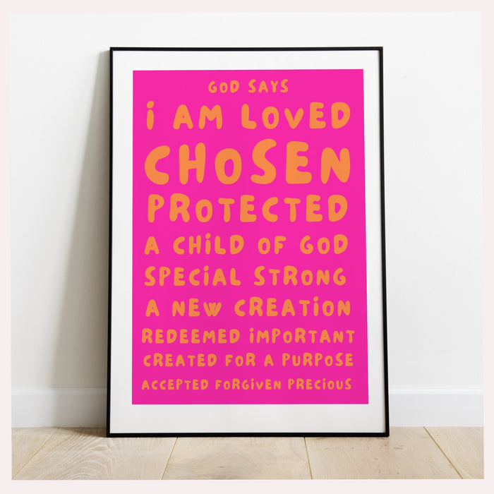 Modern Christian Art Christian Wall Art Scripture Wall Art Pink Wall Art Bible Verse Wall Art Spiritual Wall Art Religious Digital Download