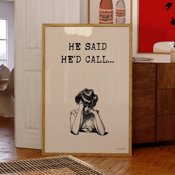 Vintage Print Funny Introvert Poster Trendy Living Room Decor Cute Quote Art Aesthetic Apartment Wall Art Digital Download 1 Print