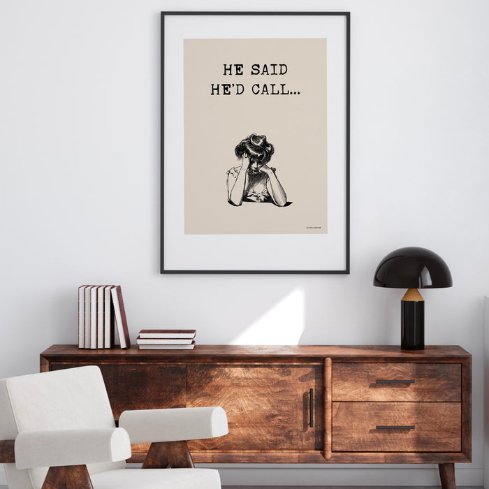 Vintage Print Funny Introvert Poster Trendy Living Room Decor Cute Quote Art Aesthetic Apartment Wall Art Digital Download 1 Print