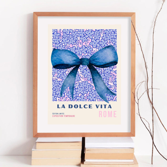 Coquette pink bow prints trendy retro wall art set of 3 travel posters aesthetic print coquette pink bow flower print digital art