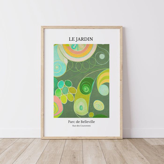 Abstract painting, wall art, botanical , colorful art, abstract print, modern painting, abstract art, brushstroke art,wall decor, green art