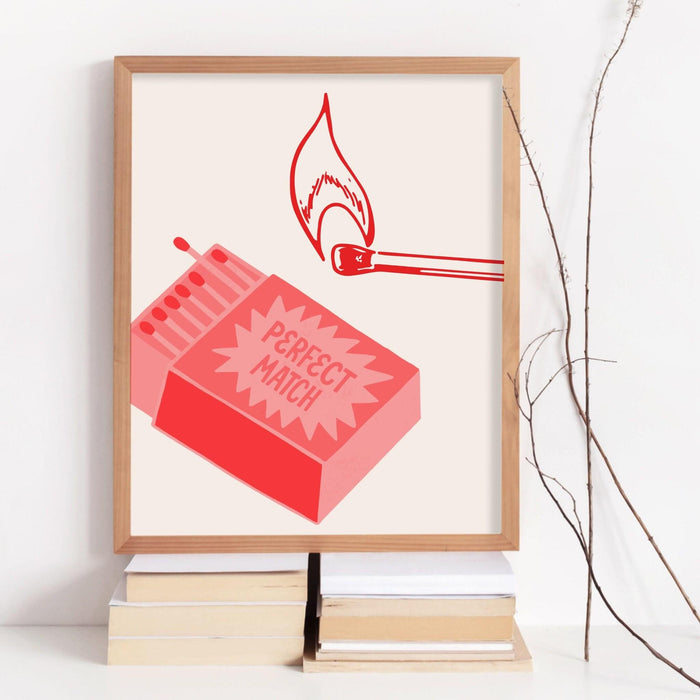 Trendy retro wall art set of 9, modern aesthetic print, lucky you poster, red cream print, trendy wall art funny dorm art minimalist digital