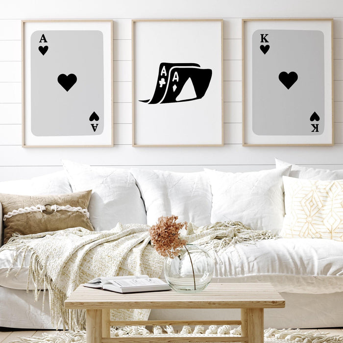 Trendy retro wall art set of 7 retro trendy aesthetic print lucky you poster black and white print trendy wall art funny art digital art