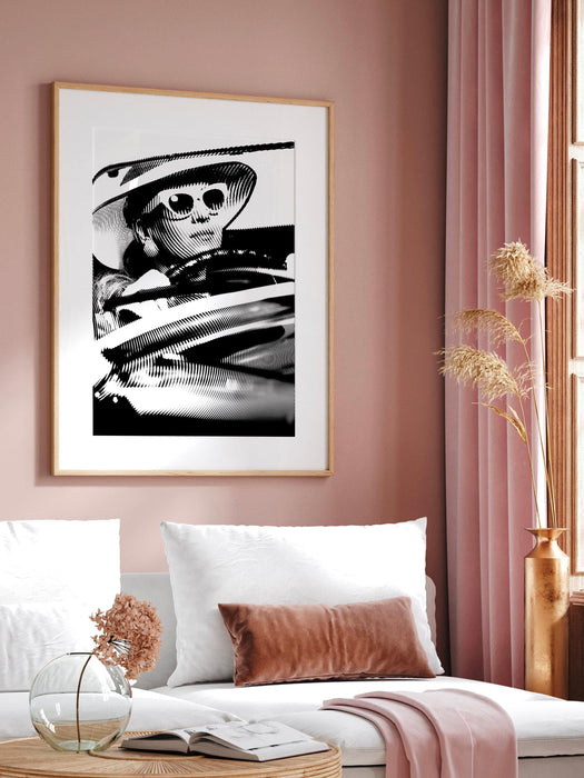 Trendy retro wall art set of 2, retro trendy aesthetic print, lucky you poster,black and white wall art,funny art, minimalist, printable art