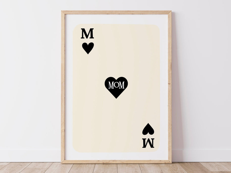 Trendy retro wall art gift for mom retro trendy aesthetic print lucky you poster black and white print trendy wall art funny art digital art