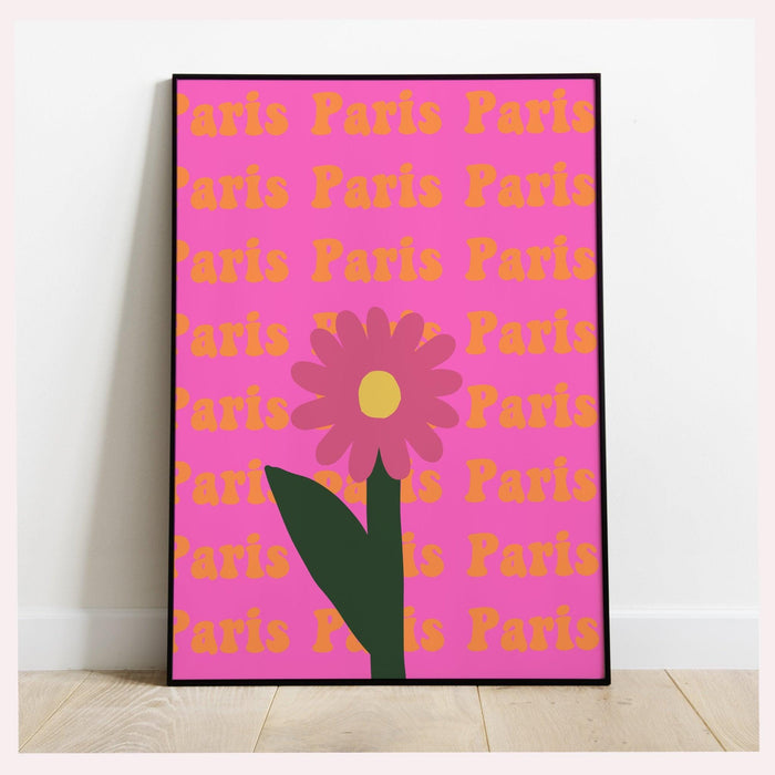 Travel print set of 6, gallery wall set, printable wall art, colorful travel poster, pink orange wall art, orange pink wall decor, printable