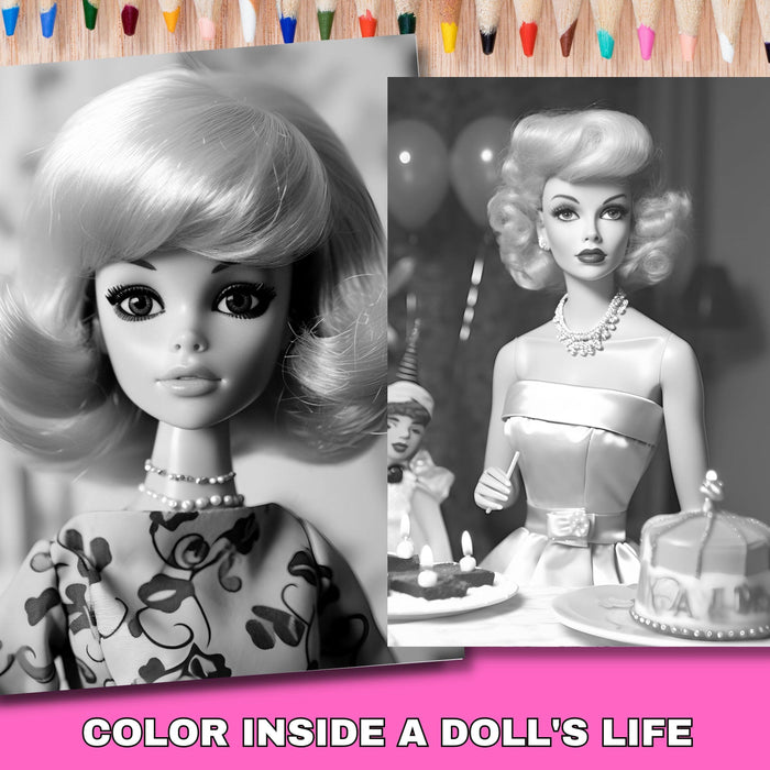 Printable adult grayscale colouring book pages, grayscale, set of 10 printable coloring in pages instant digital download pdf