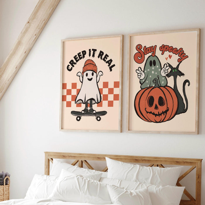 Gallery wall set | boho art prints | dorm decor | set of 10 prints, halloween printable wall art, boho wall decor, dorm decor, boho prints