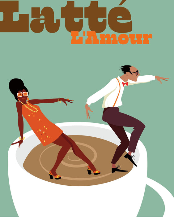 Coffee poster| printable wall art, modern minimalist food print for the kitchen, bar, or living room | instant download